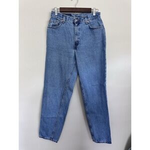 Vintage Levis 550 Jeans Womens 10 Medium Wash Relaxed Tapered High Rise USA 2000